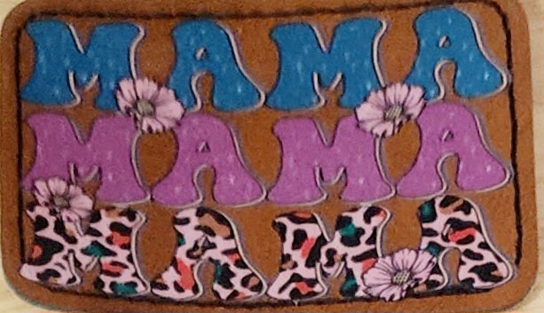 Custom Leather Full Color DTF Patches