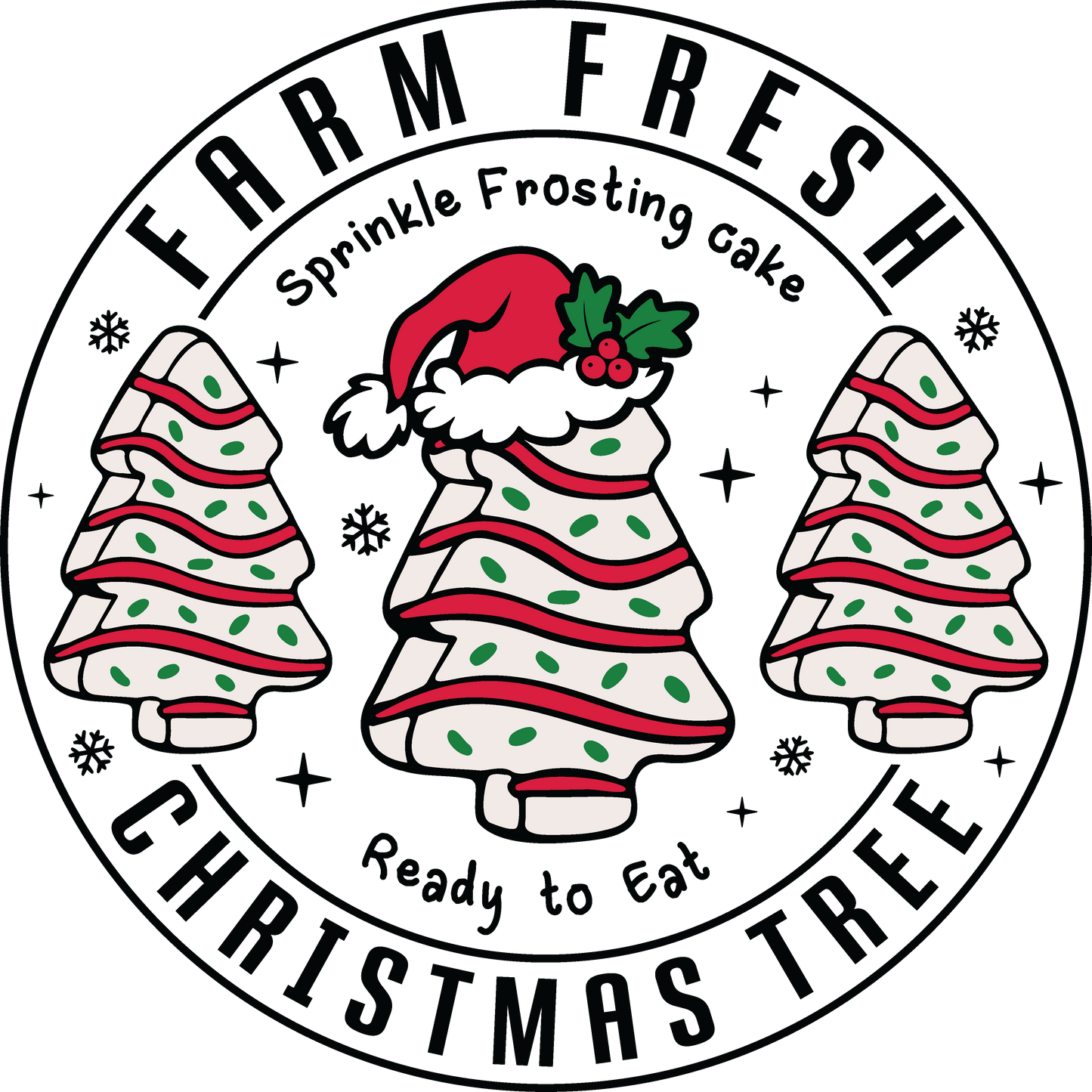 Christmas C$ke Designs Individual 18 designs up t0 12 inches