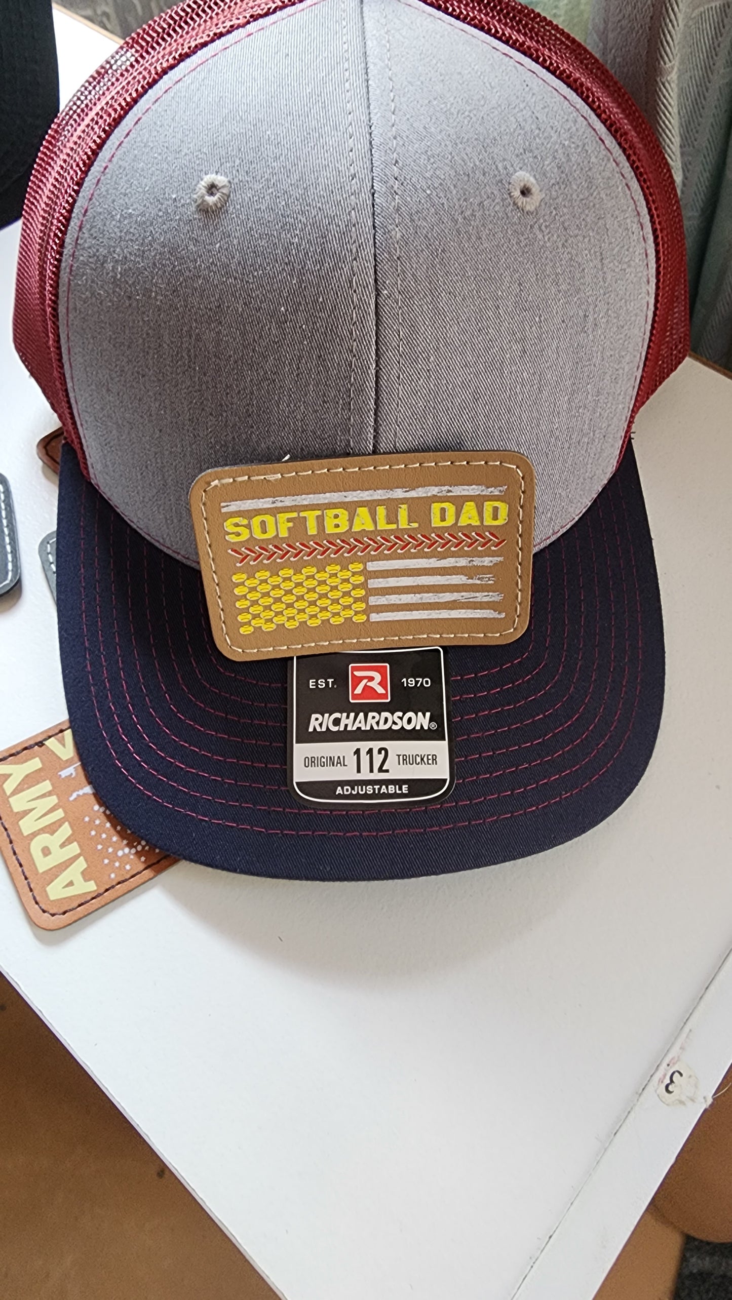 Custom Leather Full Color DTF Patches