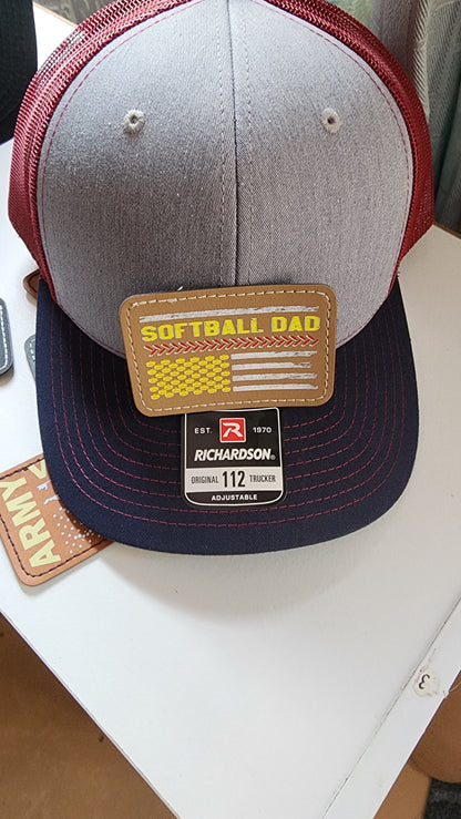 Custom Leather Full Color DTF Patches