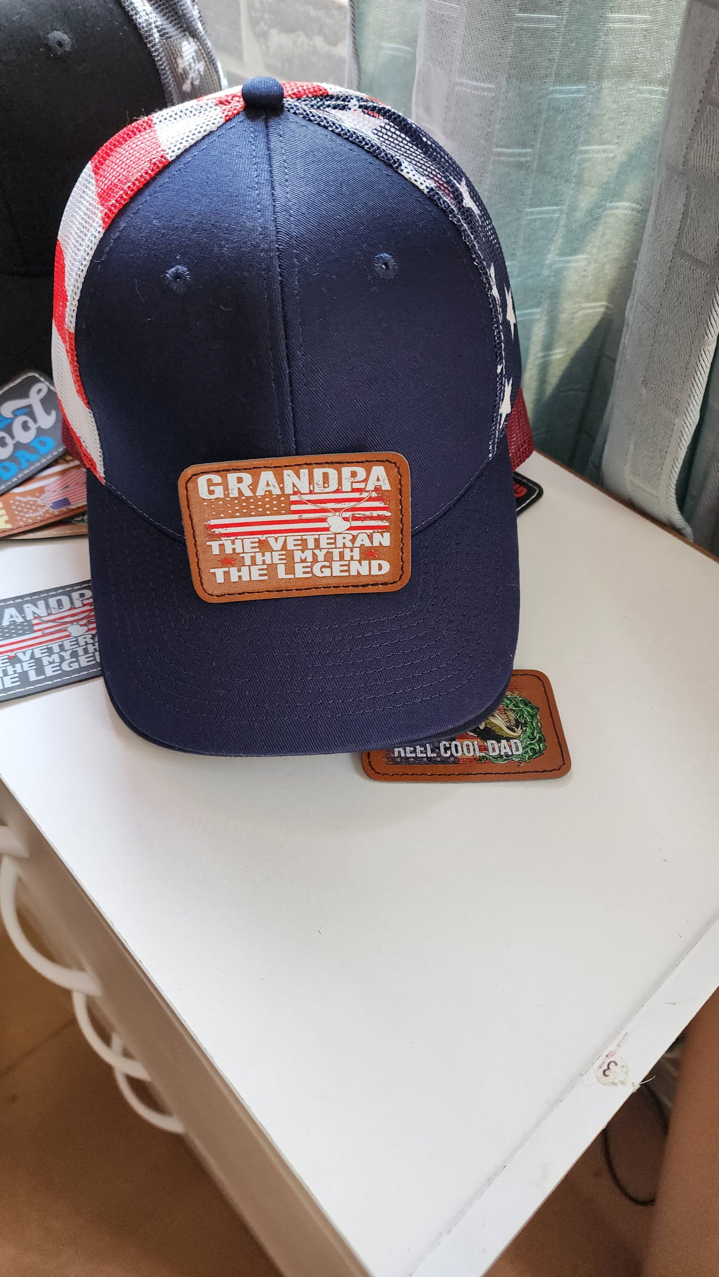 Custom Leather Full Color DTF Patches