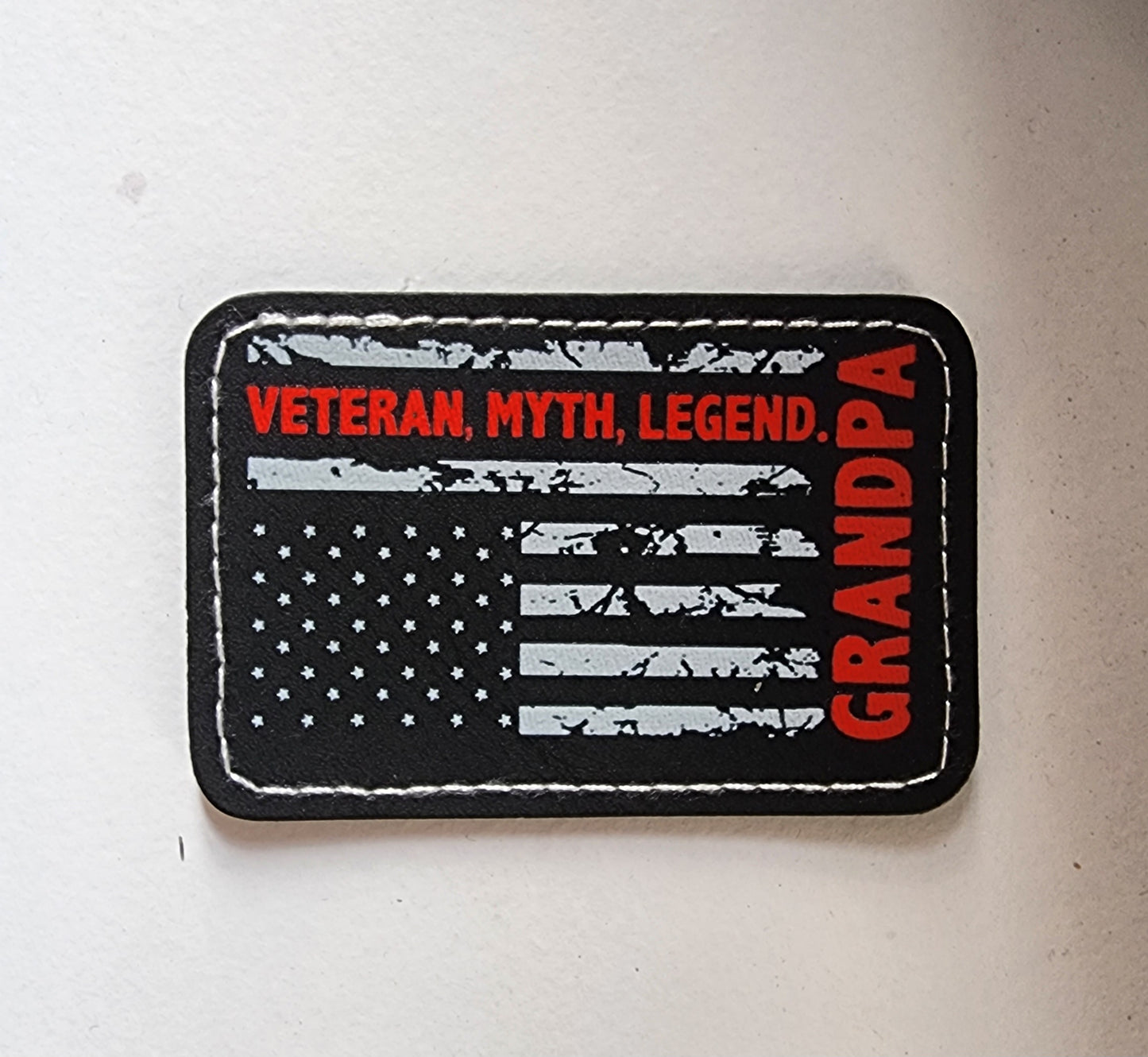 Custom Leather Full Color DTF Patches