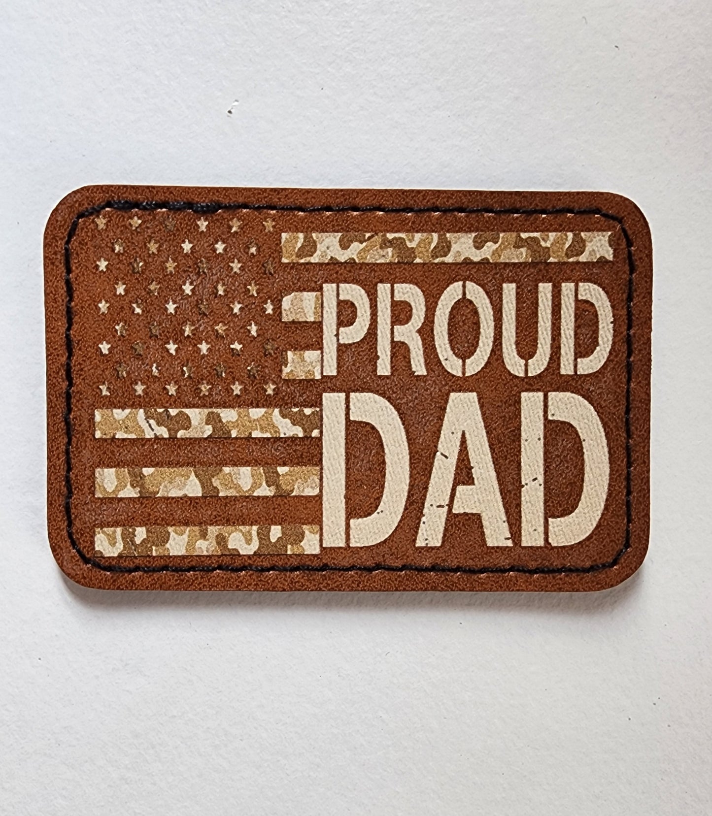 Custom Leather Full Color DTF Patches