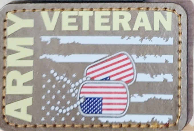 Custom Leather Full Color DTF Patches