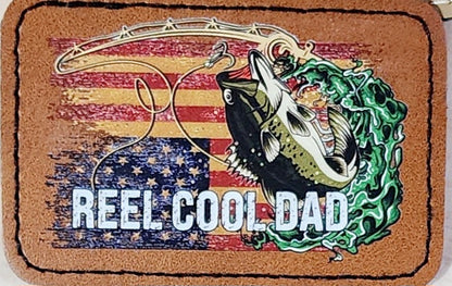 Custom Leather Full Color DTF Patches