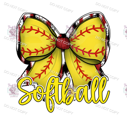Softball Designs Transfer