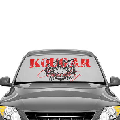 Kougar Country Windshield Visor Car Sun Shade Umbrella 58"x29"