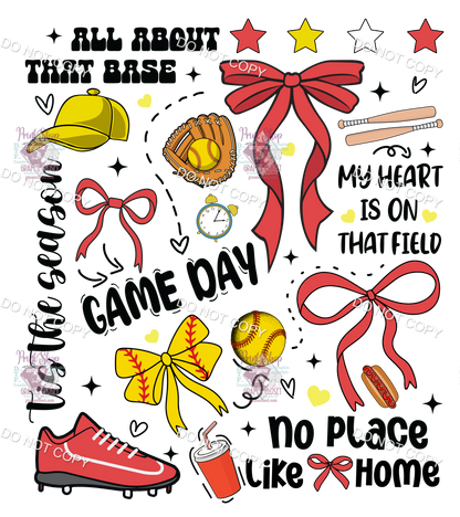 Softball Designs Transfer