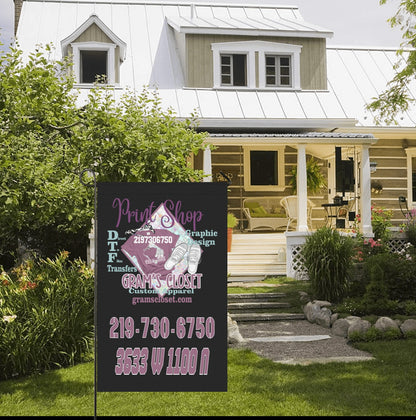 Advertising/Garden Flag 36''x60'' (Both Sides)