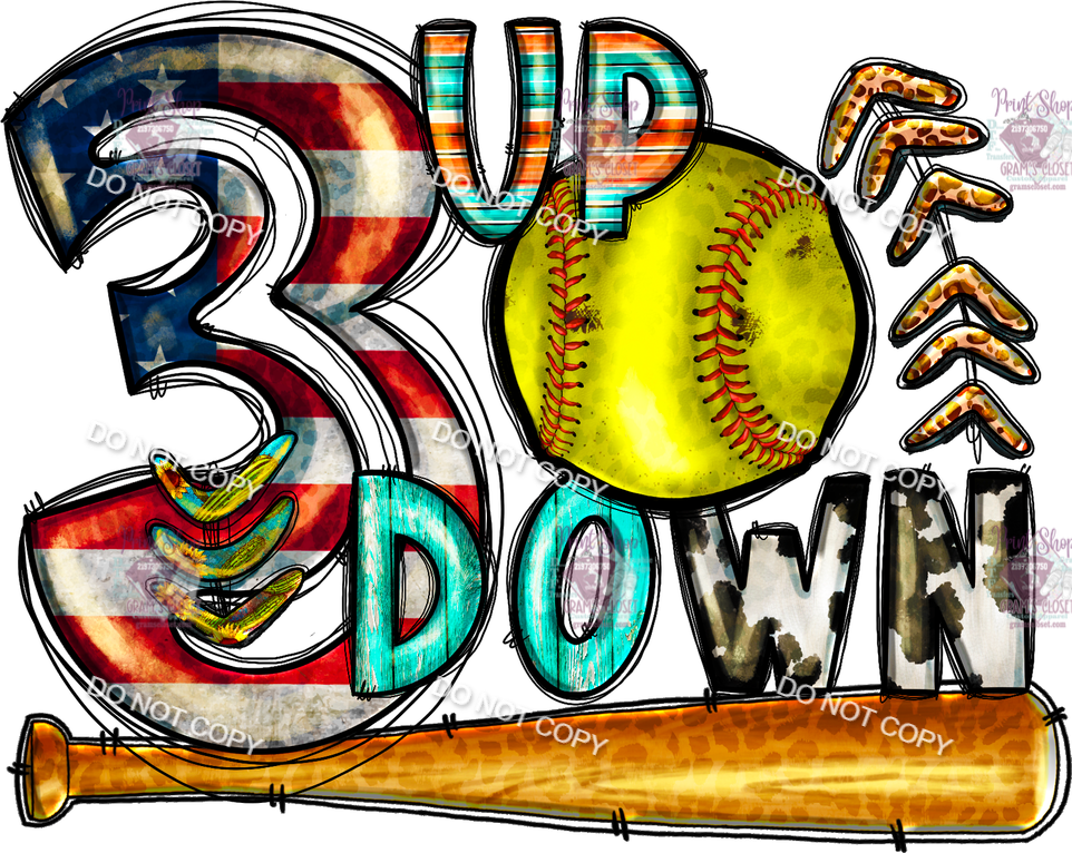 Softball Designs Transfer