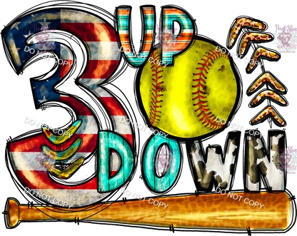 Softball Designs Transfer