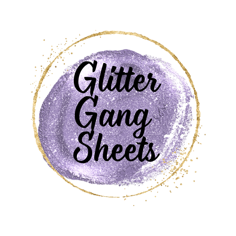 Glitter DTF Gang Sheets Custom