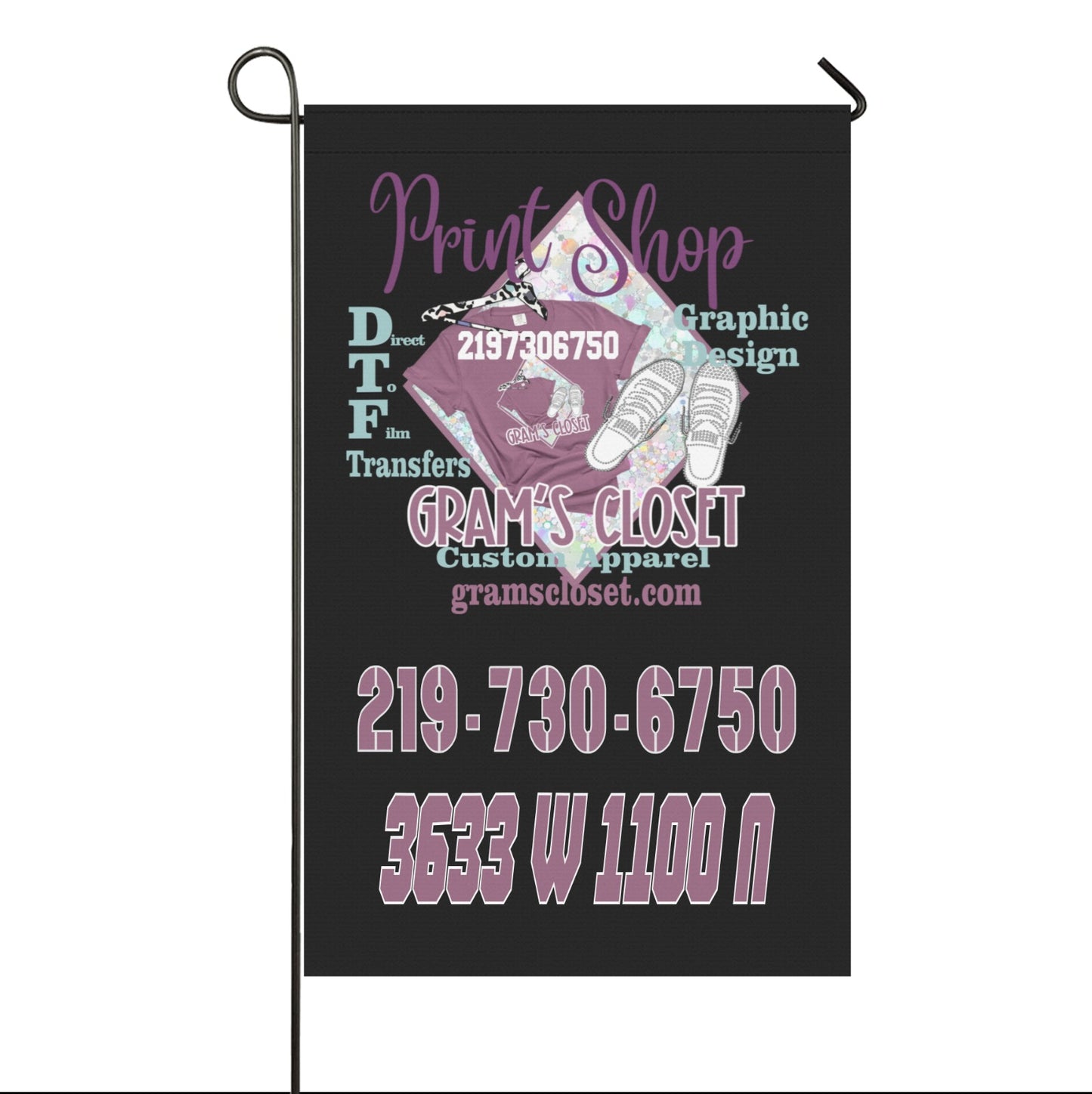 Advertising/Garden Flag 36''x60'' (Both Sides)