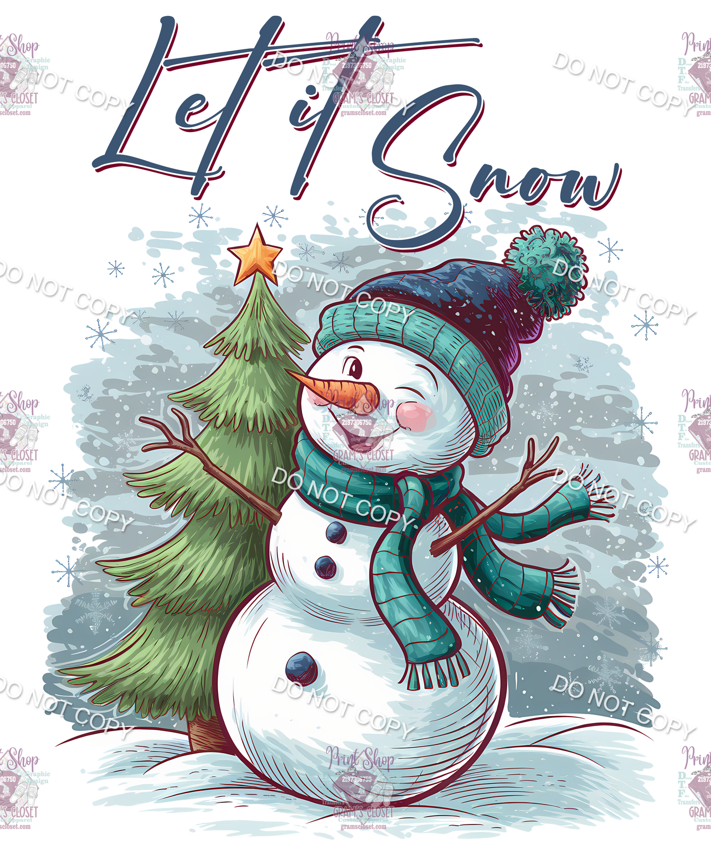 Individual Christmas 18 designs up to 12 inches