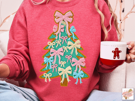 Faux Yarn Christmas Tree