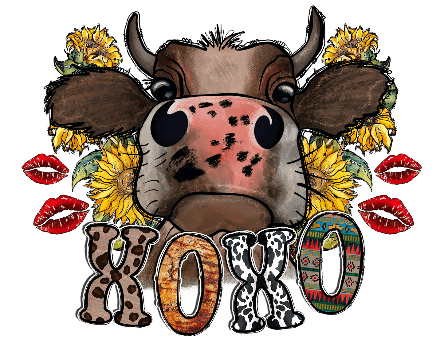 Western Christmas Individual 18 designs up to 12 inches