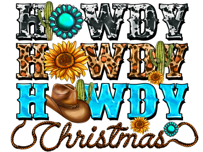 Western Christmas Individual 18 designs up to 12 inches