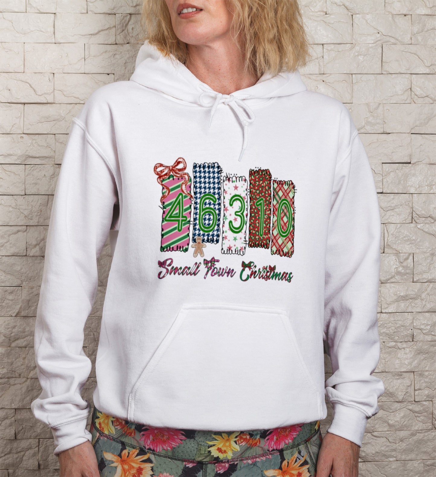 Small Town Christmas custom zipcode Prints