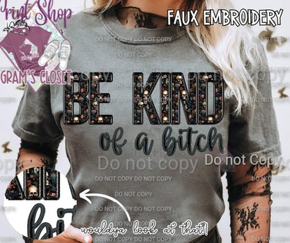 Single Gram's Closet Exclusive Prints DTF Prints