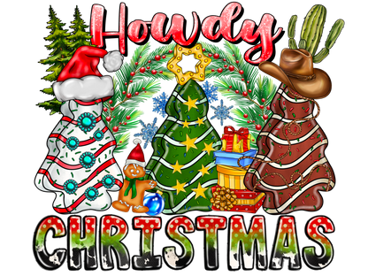 Western Christmas Individual 18 designs up to 12 inches