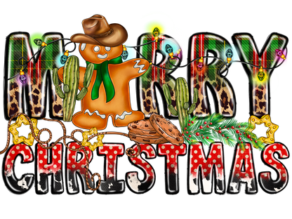 Western Christmas Individual 18 designs up to 12 inches