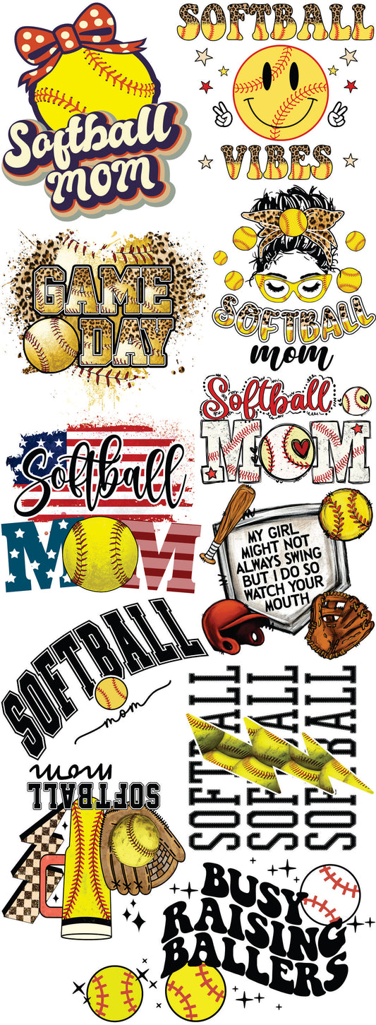 Softball MOM theme