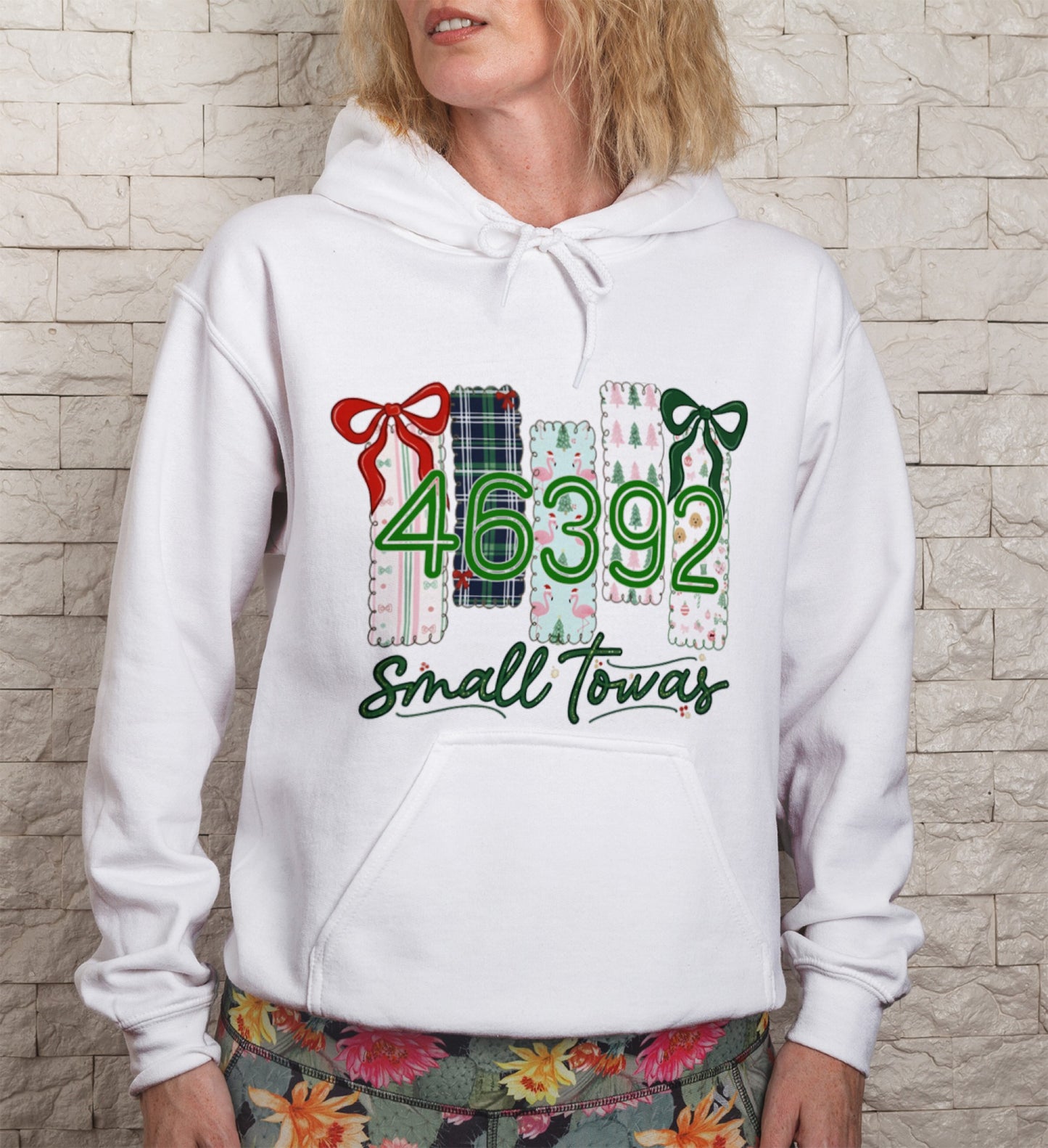 Small Town Christmas custom zipcode Prints