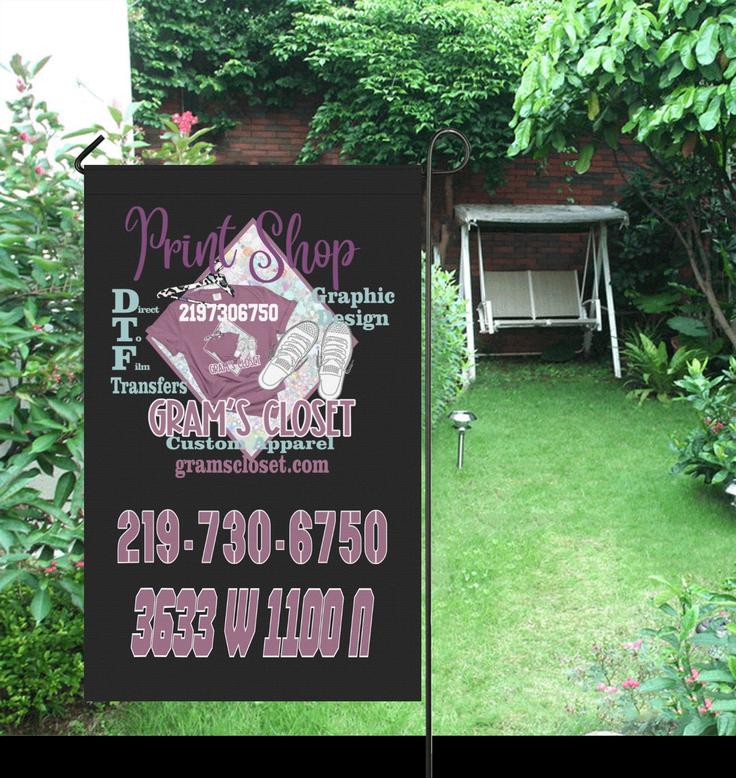 Advertising/Garden Flag 36''x60'' (Both Sides)