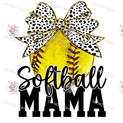Softball Designs Transfer