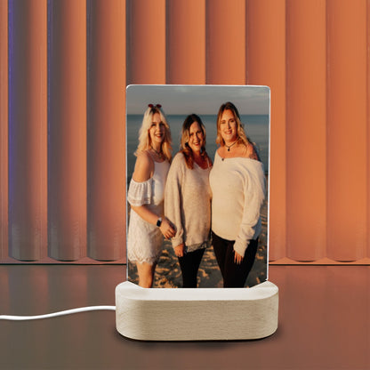 Light up Photo Acrylic Photo Print with Lighted Stand