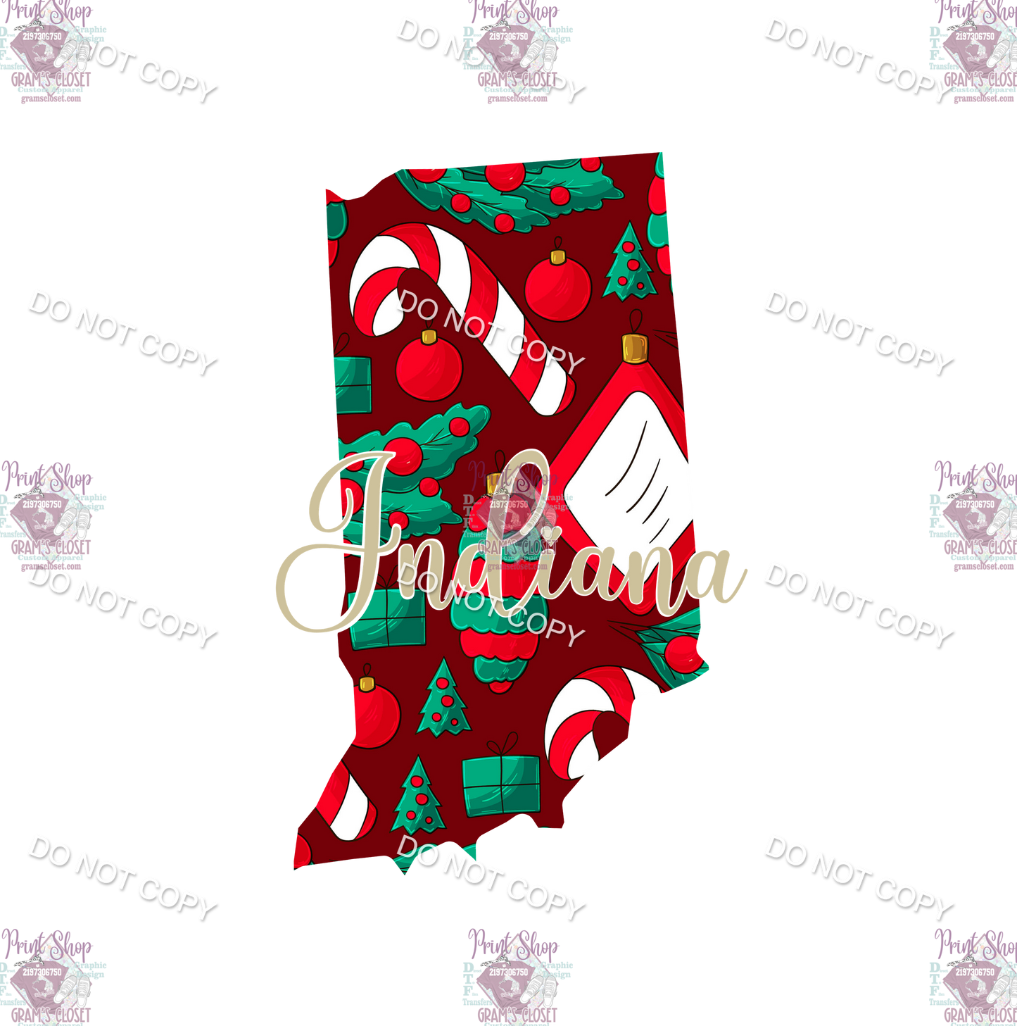 Indiana Christmas Gram's Closet Exclusive