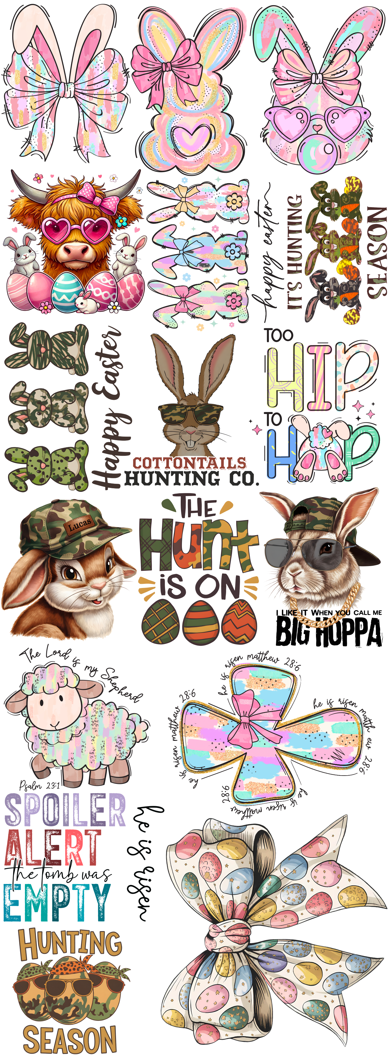 Kids Easter Designs 2025