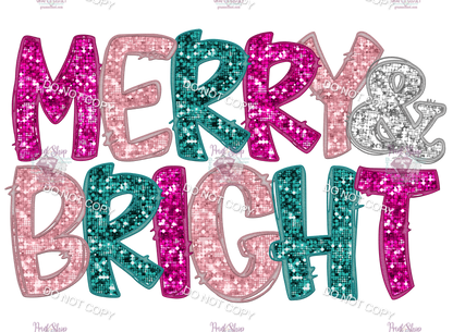 Mystery Christmas Bling 2024 Gang Sheets – Premium DTF Transfers for Seasonal Designs