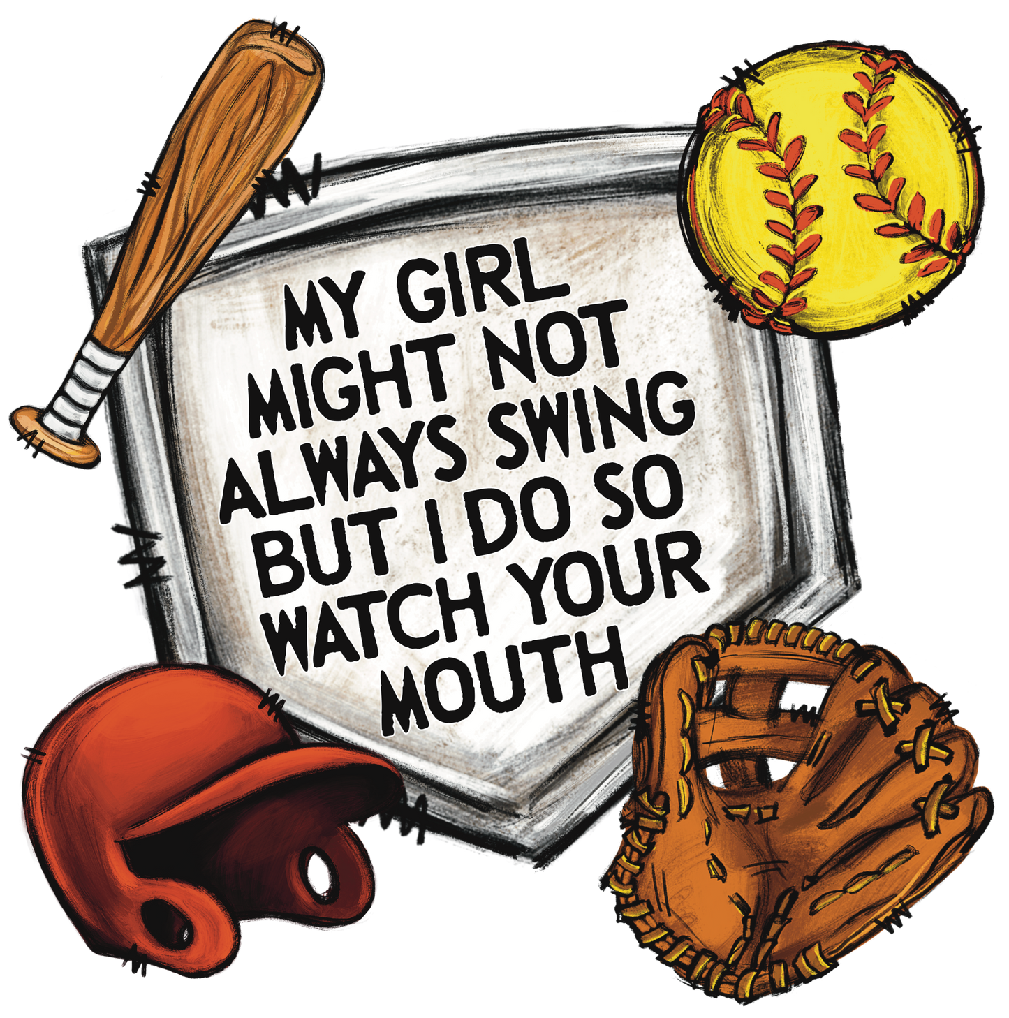 My Girl May Not Always Swing but I Do