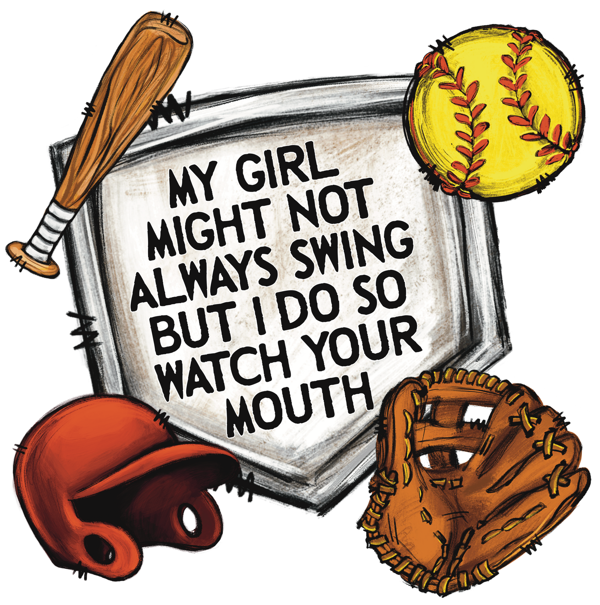 My Girl May Not Always Swing but I Do