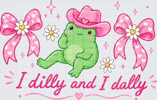 Coquette Frog Pink Cowboy Hat Bows I Dilly And I Dally