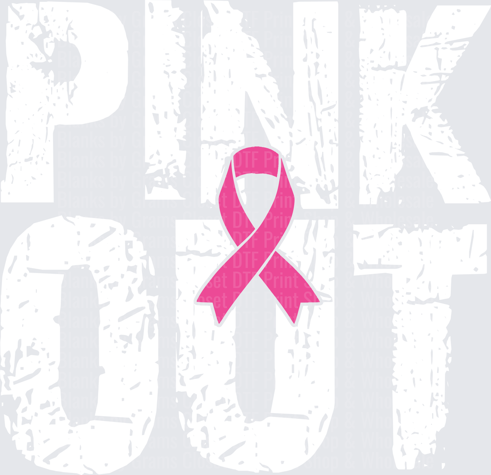 Pink Breast Cancer Awareness Ribbon