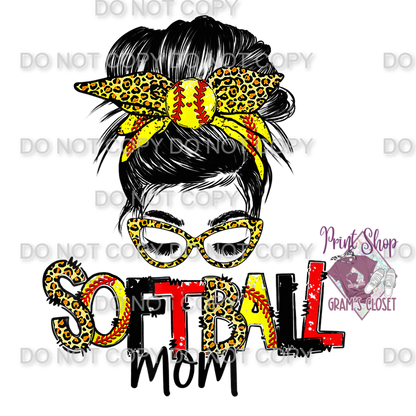 Softball Designs DTF Transfer – Hot Peel for Durable Apparel