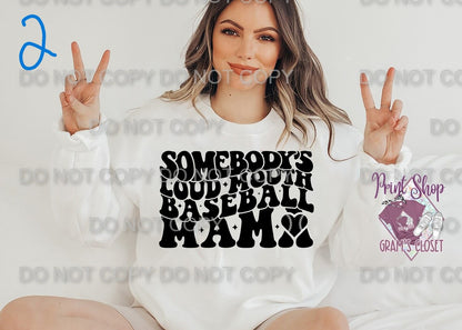 Softball Designs DTF Transfer – Hot Peel for Durable Apparel