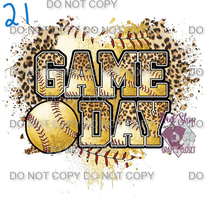 Softball Designs DTF Transfer – Hot Peel for Durable Apparel