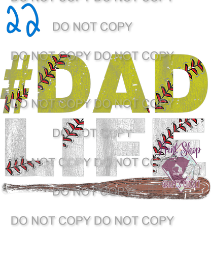 Softball Designs DTF Transfer – Hot Peel for Durable Apparel