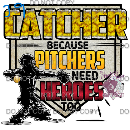 Softball Designs DTF Transfer – Hot Peel for Durable Apparel