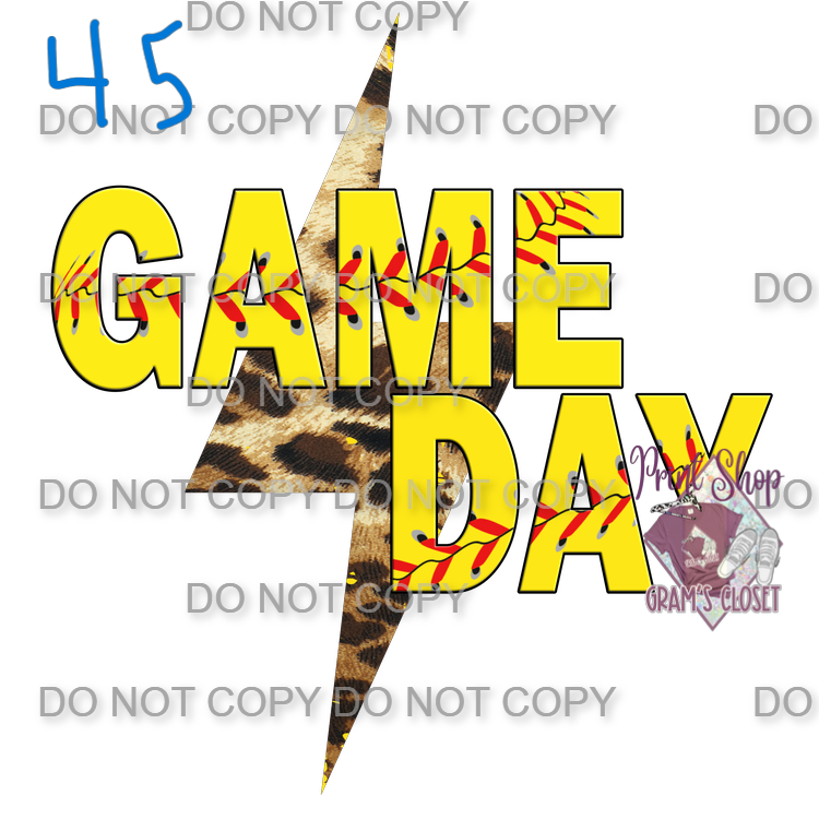 Softball Designs DTF Transfer – Hot Peel for Durable Apparel