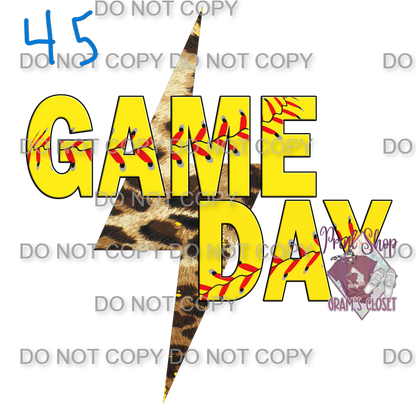 Softball Designs DTF Transfer – Hot Peel for Durable Apparel