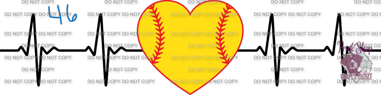 Softball Designs DTF Transfer – Hot Peel for Durable Apparel