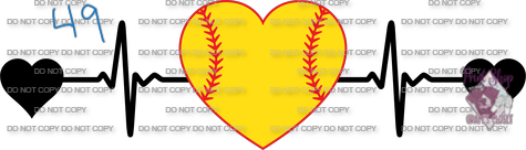 Softball Designs DTF Transfer – Hot Peel for Durable Apparel