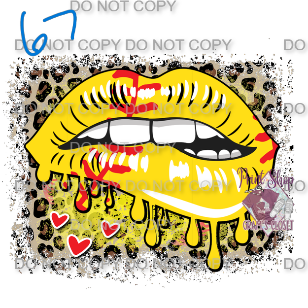 Softball Designs DTF Transfer – Hot Peel for Durable Apparel