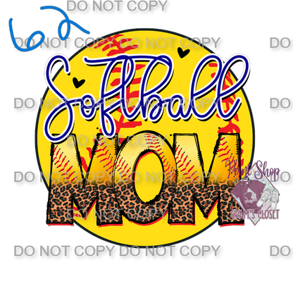 Softball Designs DTF Transfer – Hot Peel for Durable Apparel