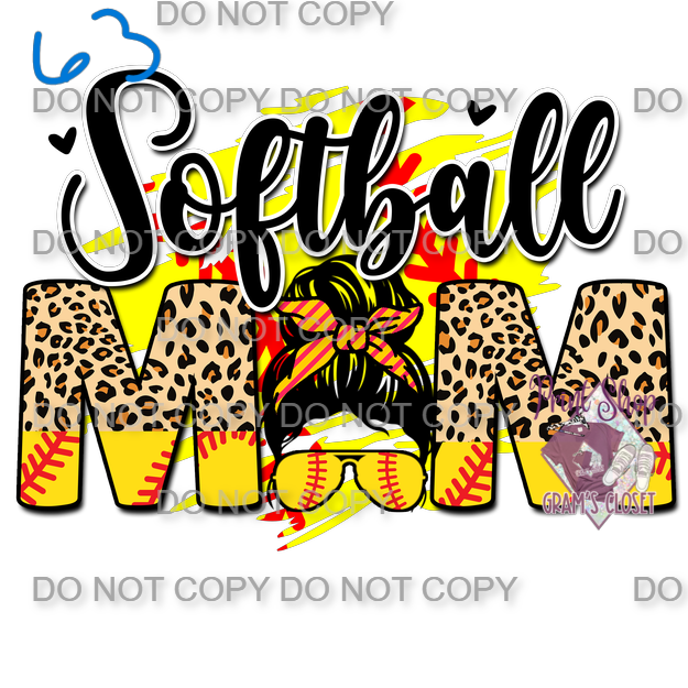 Softball Designs DTF Transfer – Hot Peel for Durable Apparel