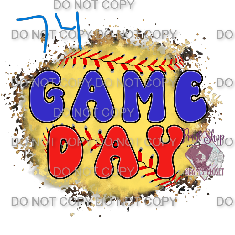 Softball Designs DTF Transfer – Hot Peel for Durable Apparel